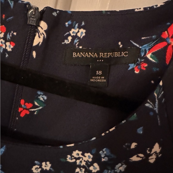 Banana Republic TIE-WAIST FIT-AND-FLARE DRESS - Picture 4 of 6